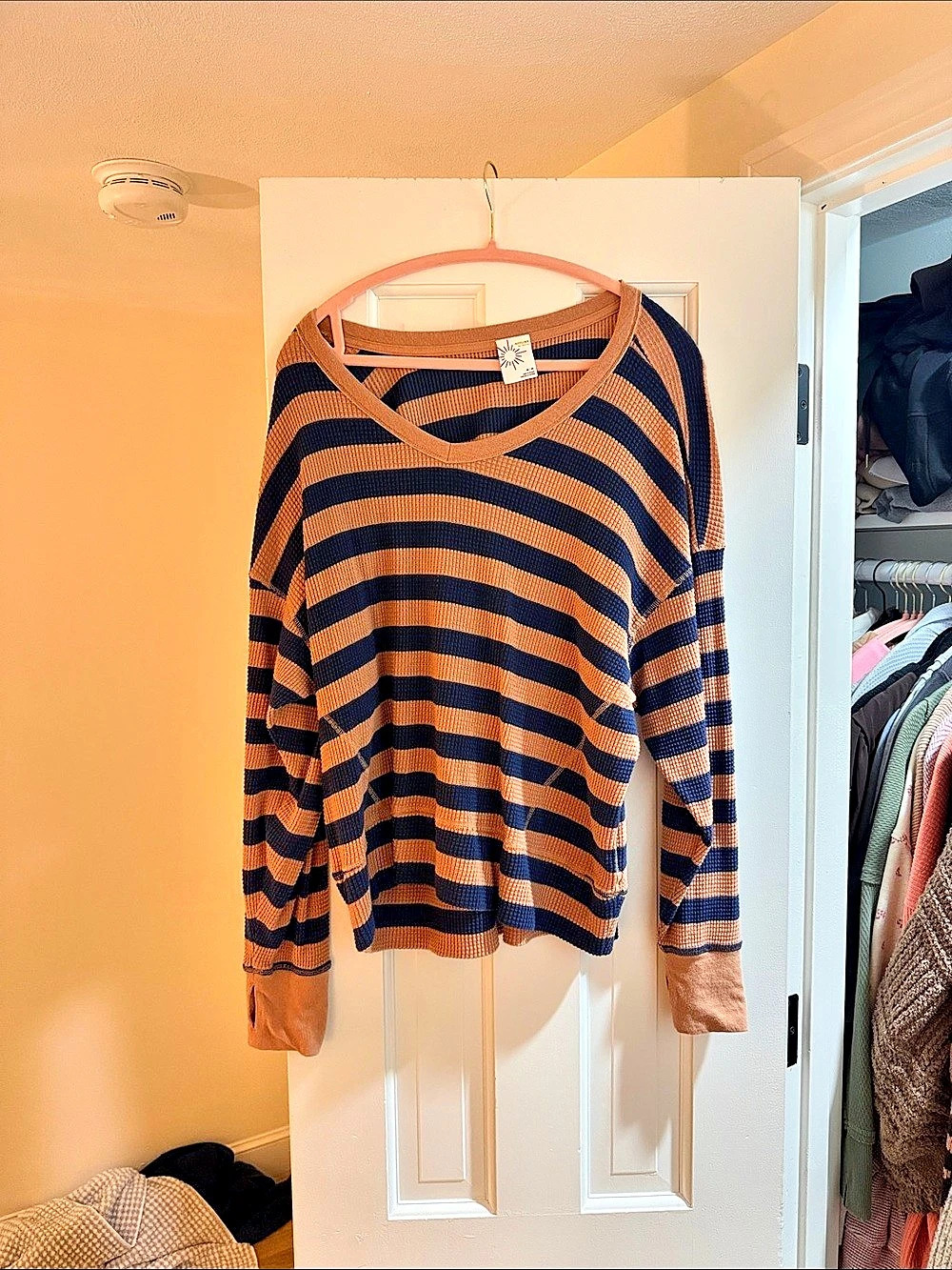 Aerie Striped Long Sleeve Tee